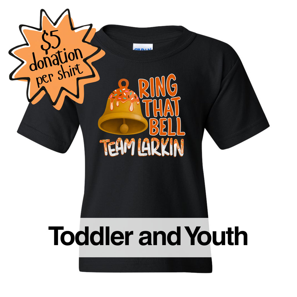 Toddler and Youth RING THAT BELL Team Larkin T Shirt