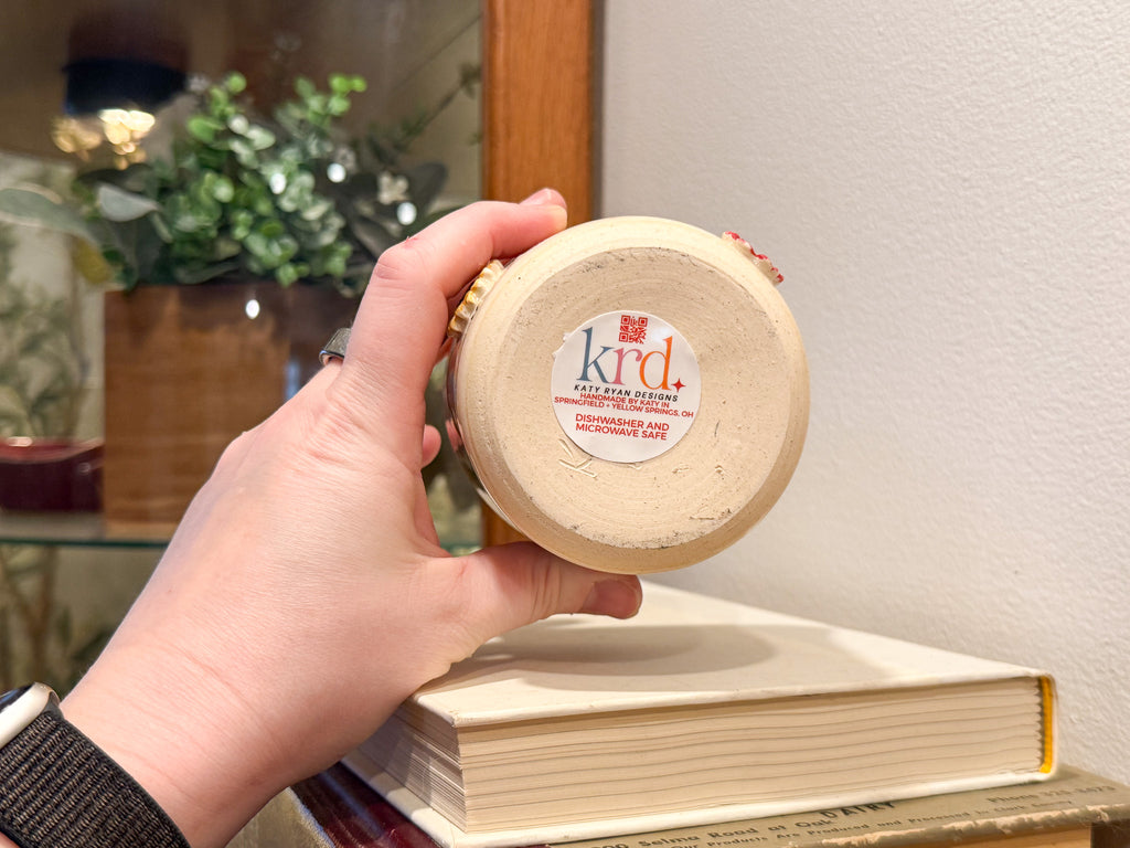 These are the Good Old Days Thumb Cup - Handmade Ceramics