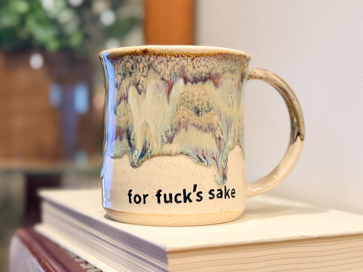 For Fuck's Sake Mug - Handmade Ceramics