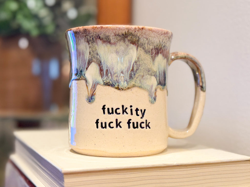 Fuckity Fuck Fuck Mug - Handmade Ceramics