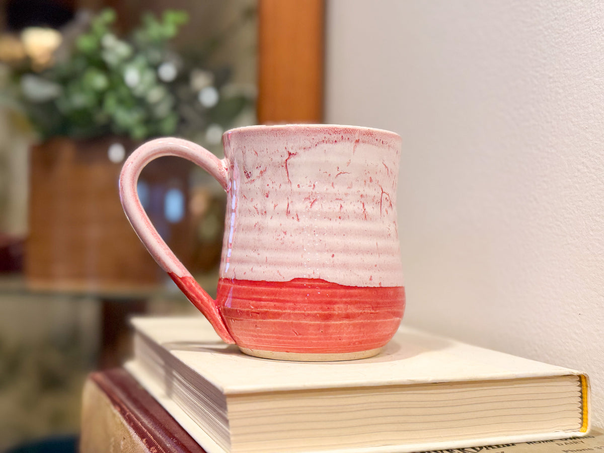 Pink Ohio Mug - Handmade Ceramics
