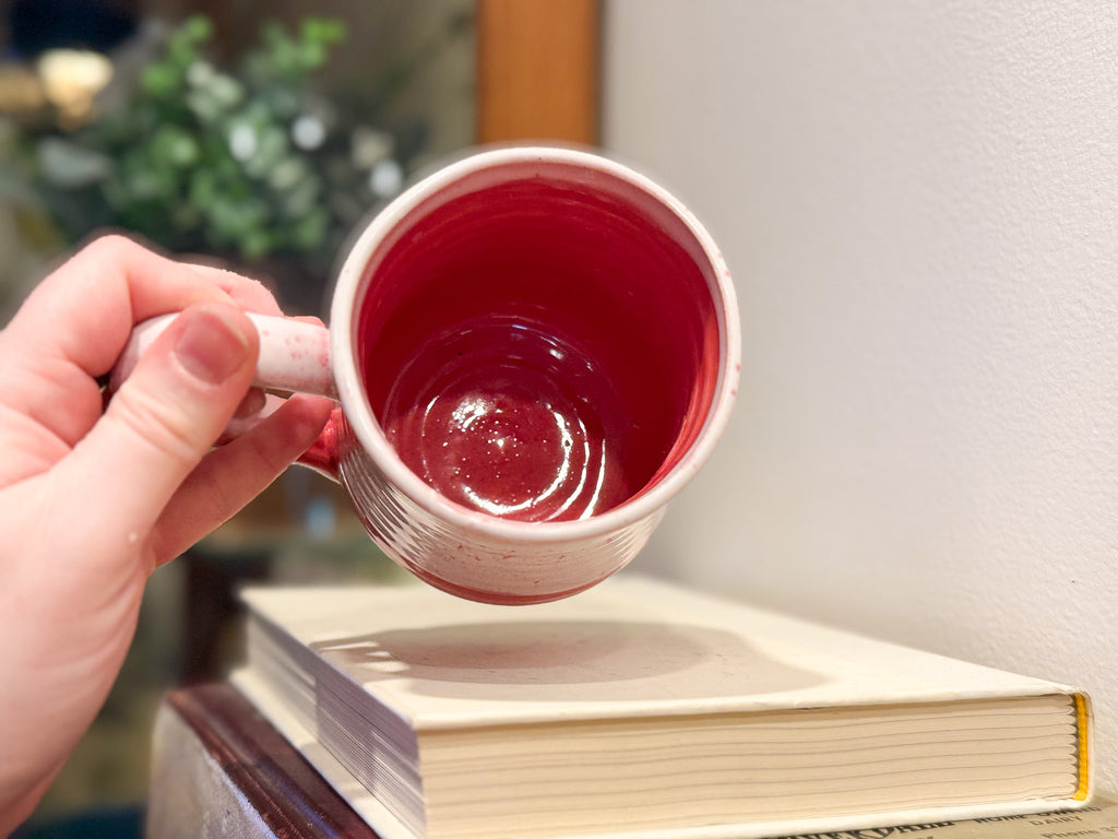 Pink Ohio Mug - Handmade Ceramics