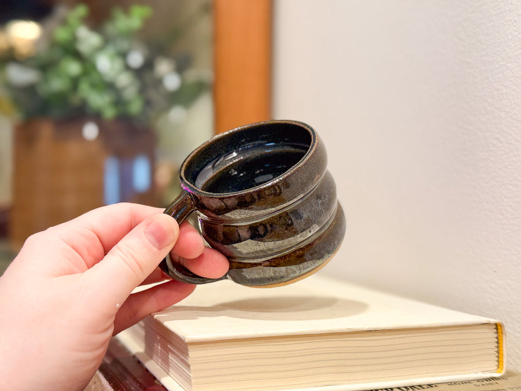 Espresso Bubble Mug - Handmade Ceramics