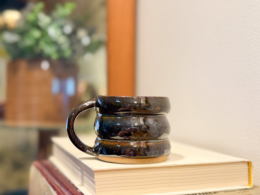 Espresso Bubble Mug - Handmade Ceramics