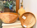 Kitchen Set - Spoon Rest, Oil Bottle, Berry Bowl - Handmade Ceramics