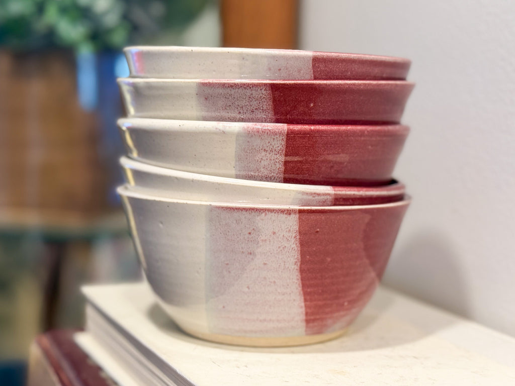 Two Toned Kitchen Bowl Set - Handmade Ceramics