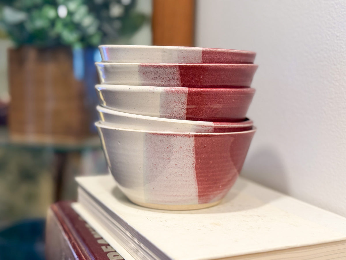 Two Toned Kitchen Bowl Set - Handmade Ceramics