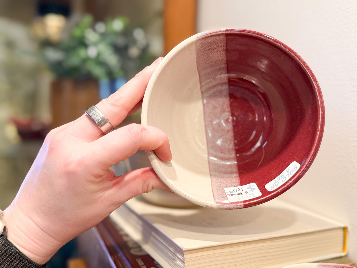 Two Toned Kitchen Bowl Set - Handmade Ceramics